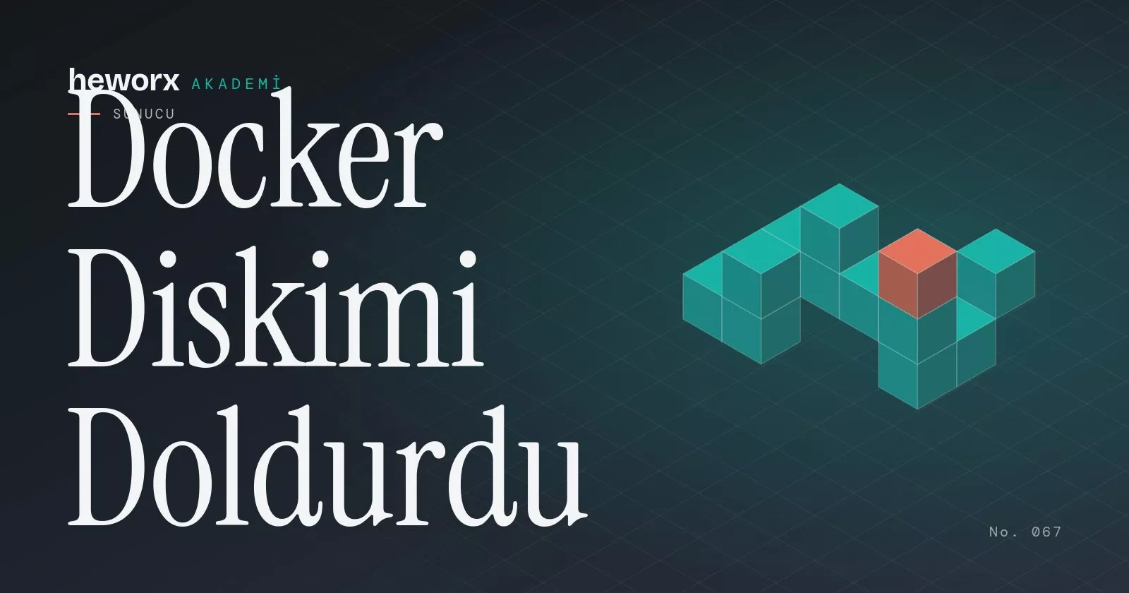 Docker Diskimi Doldurdu · heworx Akademi