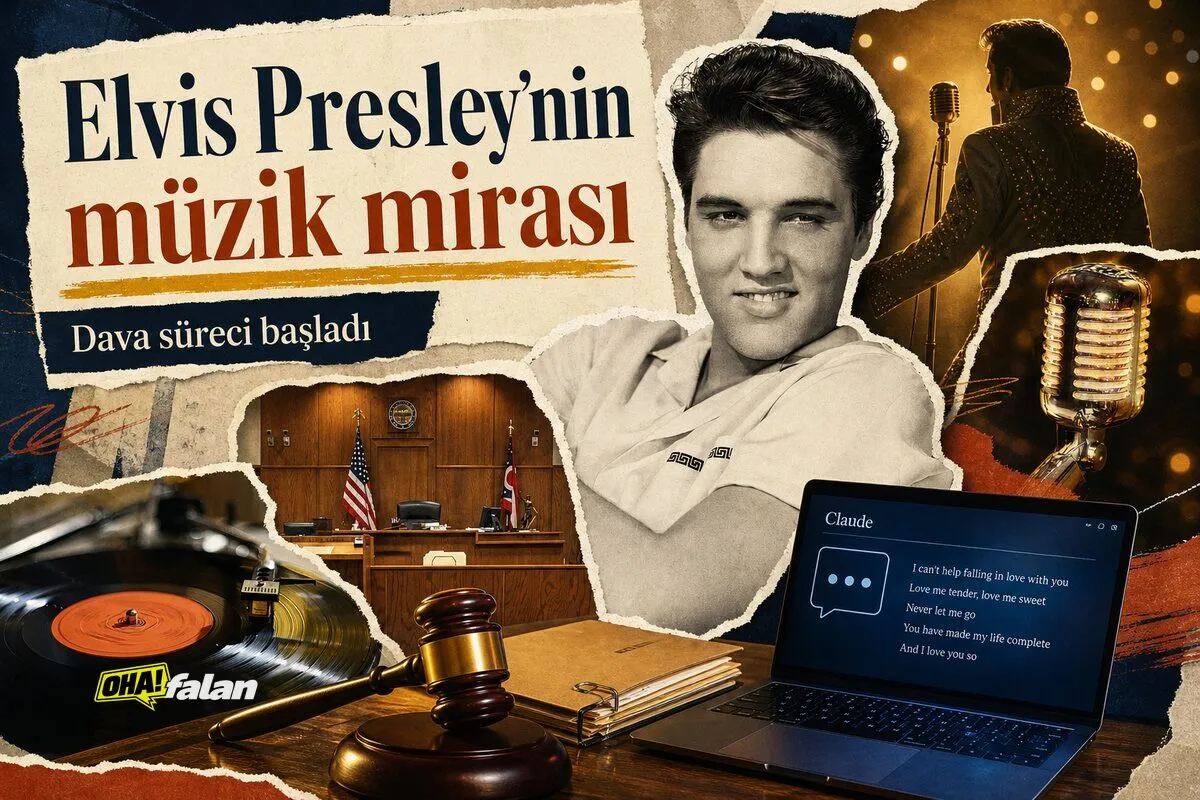 Elvis Presley’nin hak sahipleri Anthropic’e 274 şarkı için dava açtı
