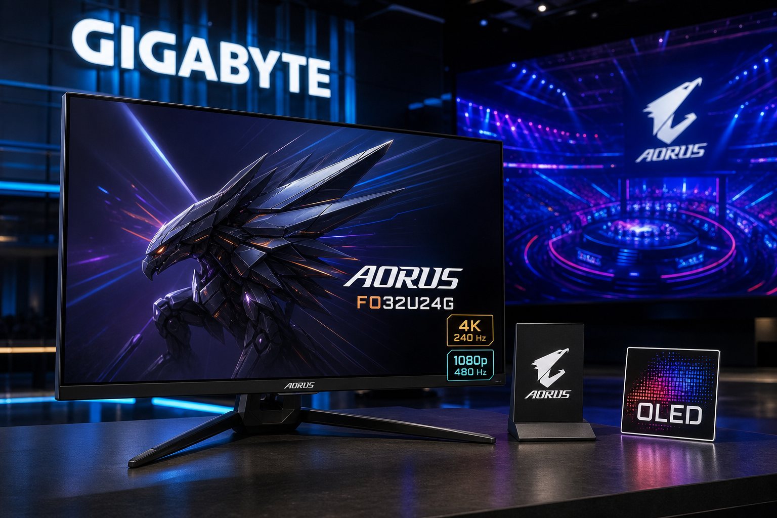 Gigabyte, AORUS FO32U24G OLED monitörü anlattı