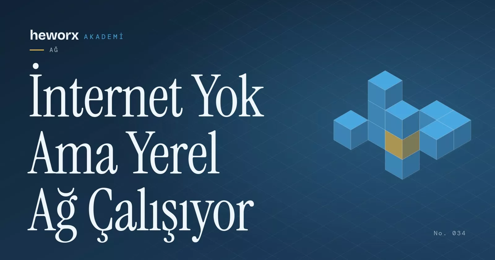 İnternet Yok Ama Yerel Ağ Çalışıyor · heworx Akademi