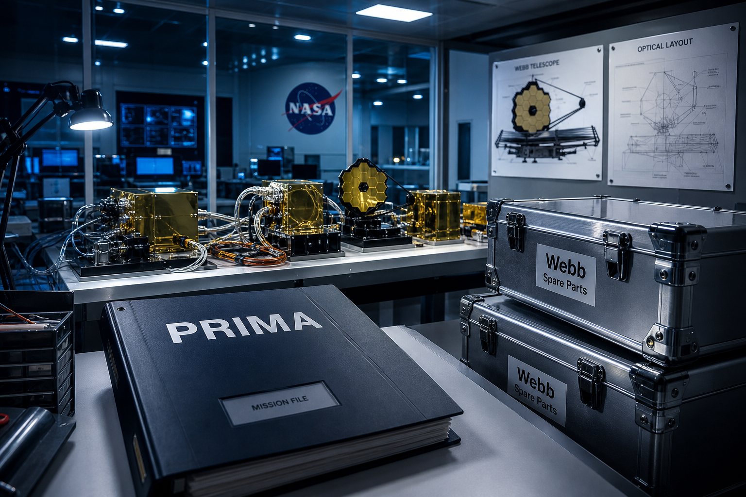 NASA, PRIMA ile Webb yedeklerinden kızılötesi teleskop planlıyor
