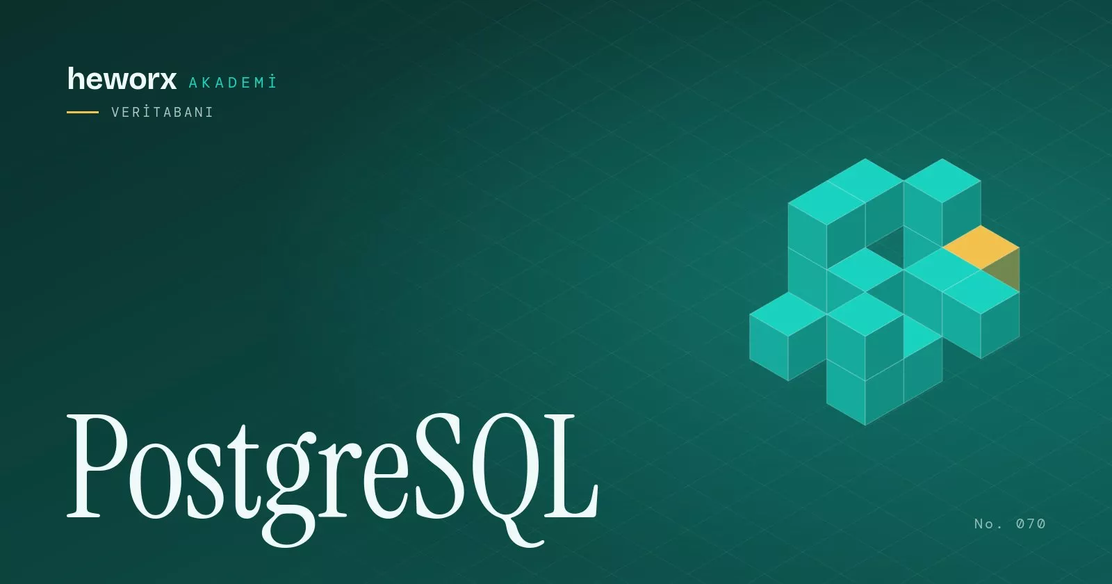 PostgreSQL · heworx Akademi
