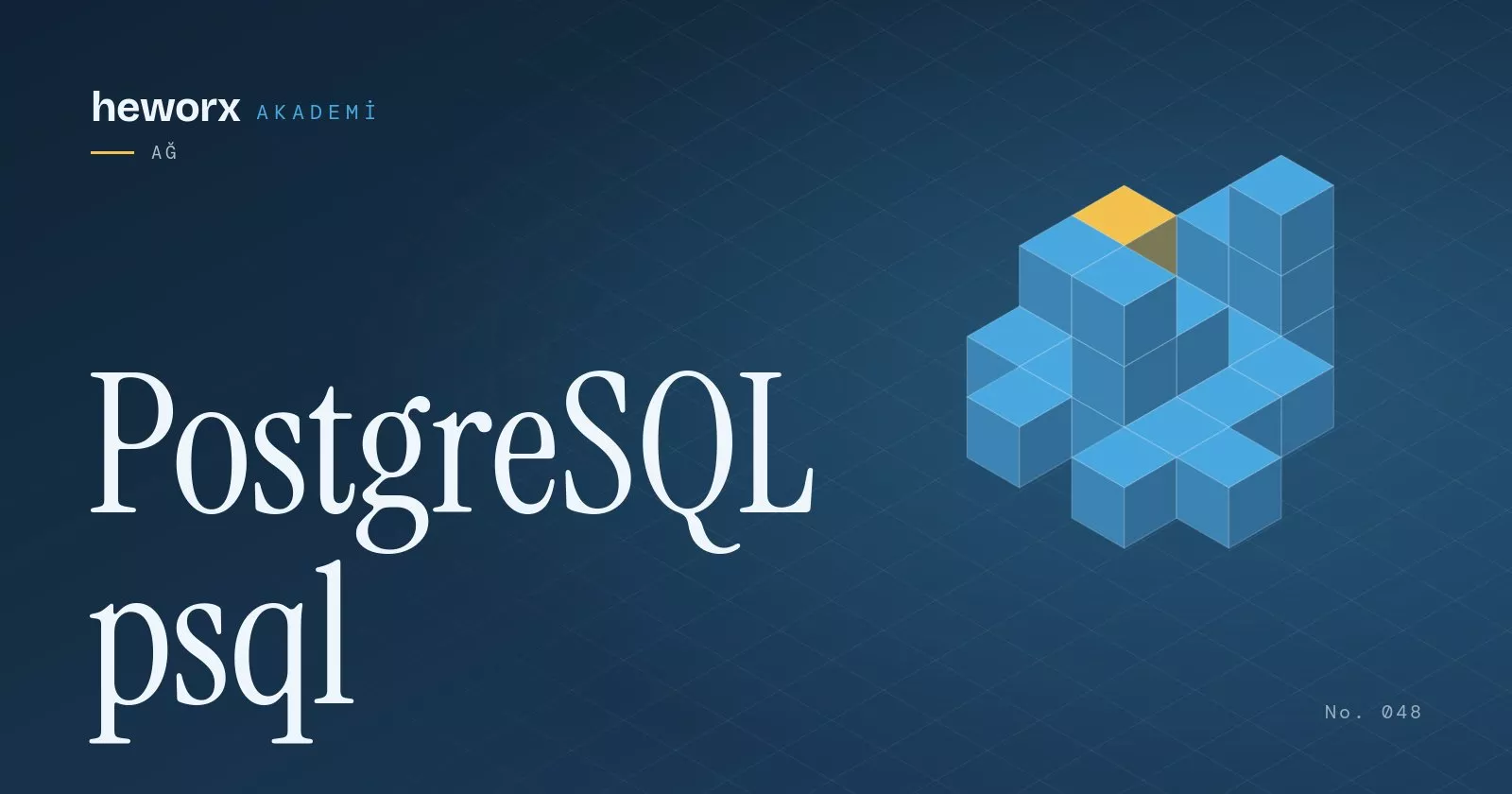 PostgreSQL psql · heworx Akademi
