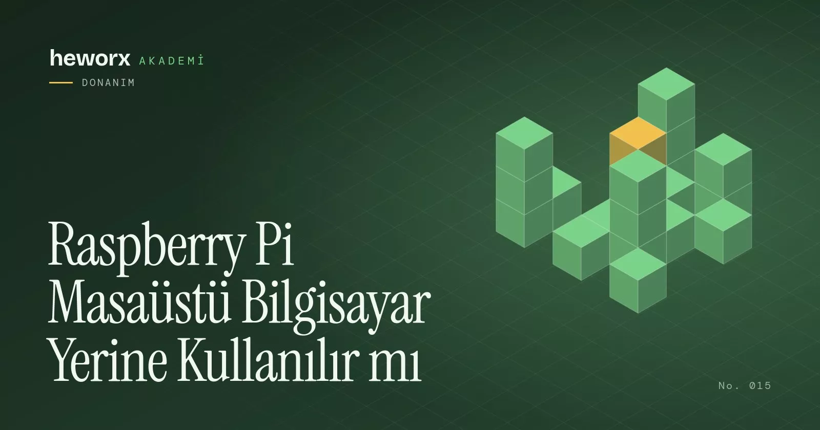 Raspberry Pi Masaüstü Bilgisayar Yerine Kullanılır mı · heworx Akademi