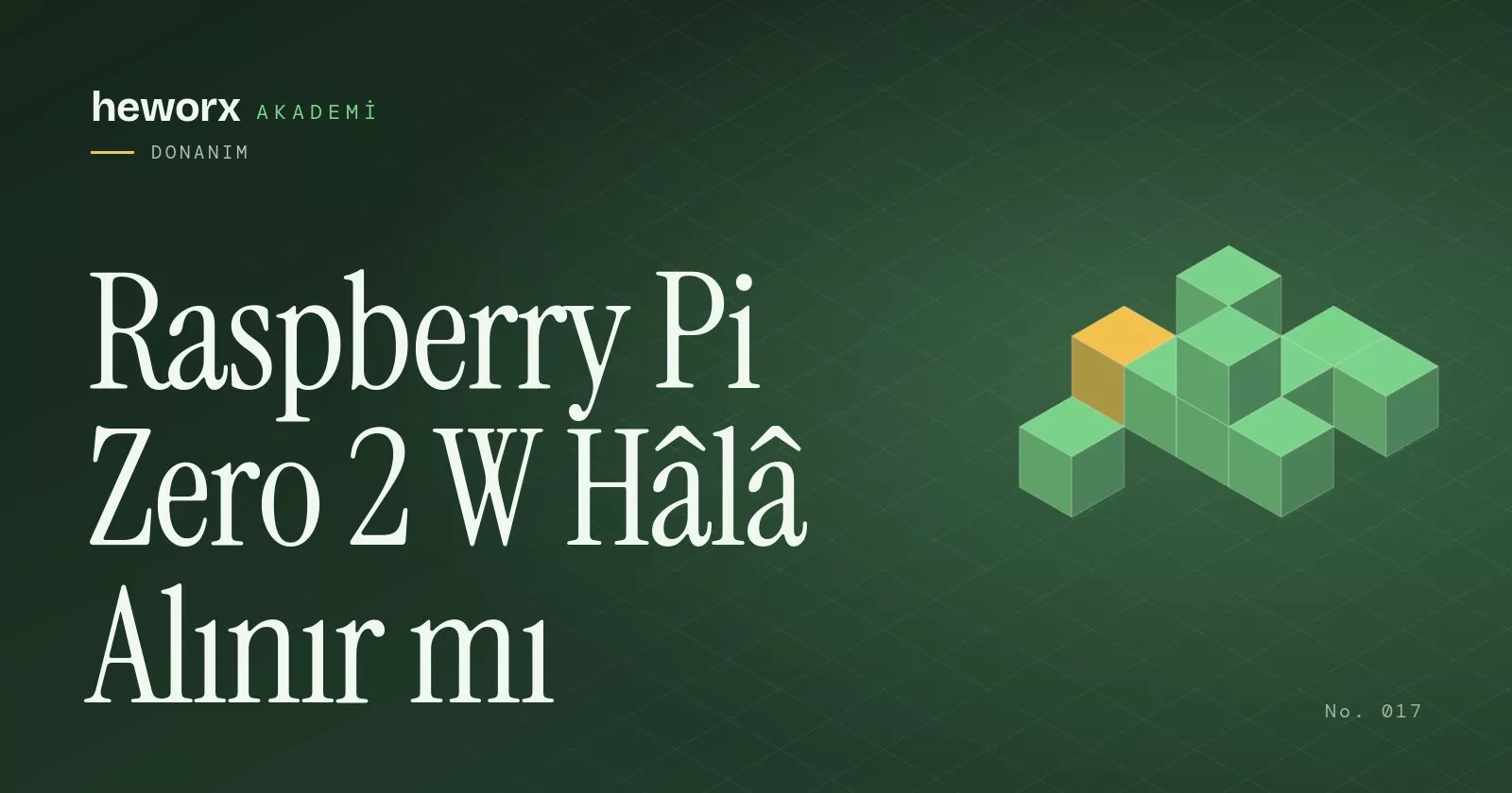 Raspberry Pi Zero 2 W Hâlâ Alınır mı · heworx Akademi